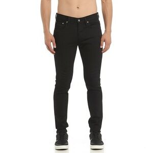 NWT Levi's Black Five-Pocket Skinny Stretch 510 Jeans Size W33 L32